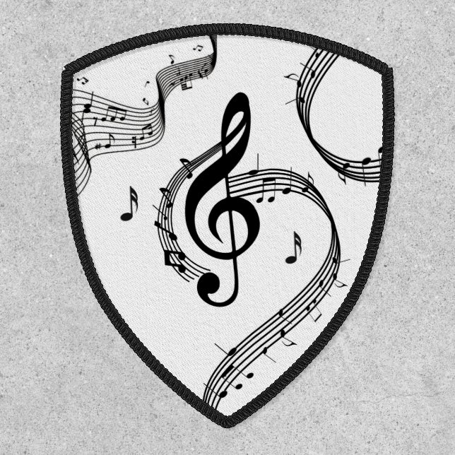 Climactic G Clef Music Patch (Front)