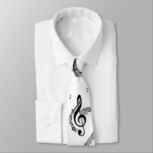 Climactic G Clef Neck Tie