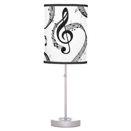 Climactic G Clef Table Lamp