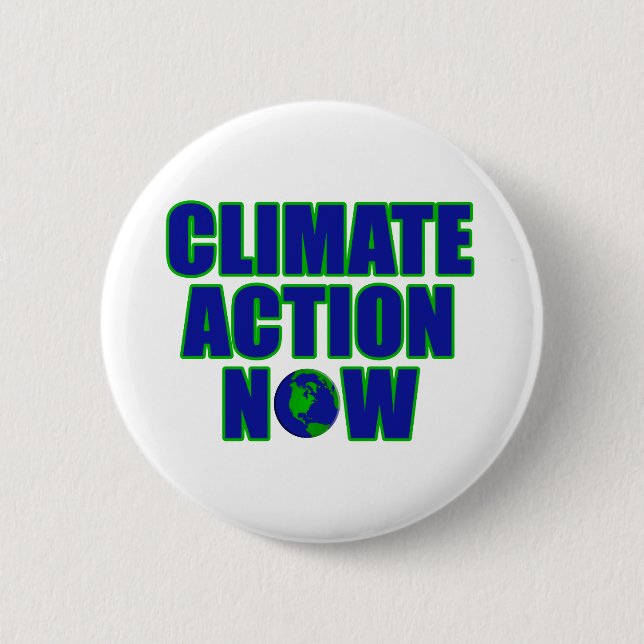 Climate Action Now Button (Front)