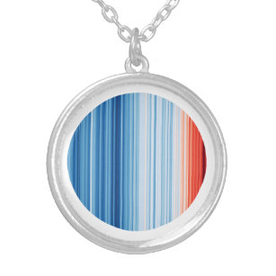 Climate Action Now! Global Warming Environmental Silver Plated Necklace