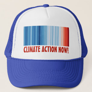 Climate Action Now! Global Warming Environmental Trucker Hat