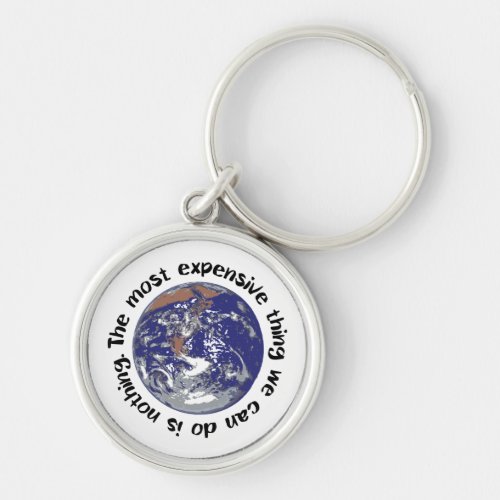 Climate Change Action  Expensive Keychain