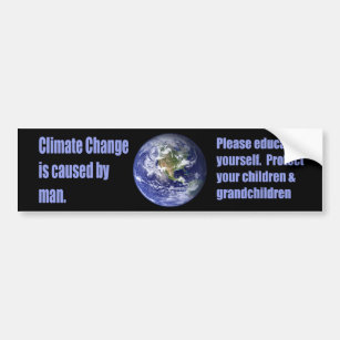 Climate Change Bumper Sticker