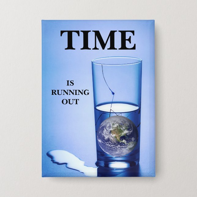 Climate Change Button (Front)