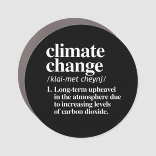 Climate Change Car Magnet