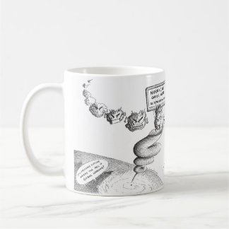 Climate Change Cartoon Coffee Mug