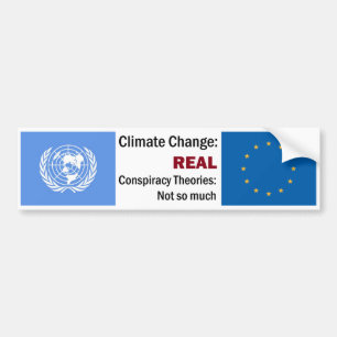 Climate Change > Conspiracy Theories Bumper Sticker