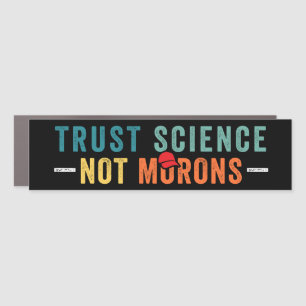 Climate Change Healthcare Vaccine Trust Science Car Magnet