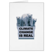 CLIMATE CHANGE IS REAL (Front)