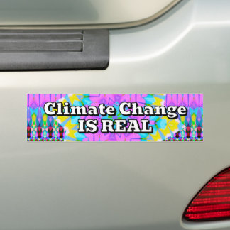 Climate Change IS REAL Bumper Sticker