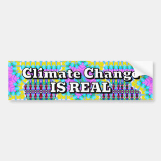 Climate Change IS REAL Bumper Sticker