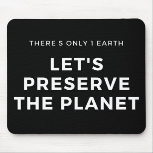 climate change is real mouse pad