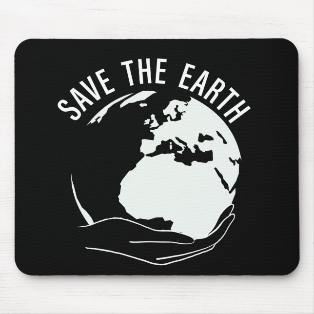 climate change is real mouse pad (Front)