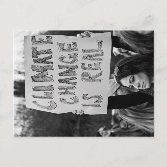 Climate Change is Real Postcard (Front)