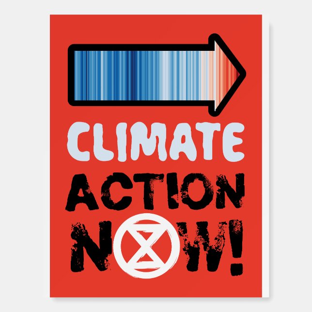 Climate Change Large Poster COP30 Awareness (Front)