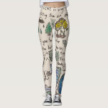 Climate Change Leggings<br><div class="desc">These funtastic leggings feature original art and poetry about climate change designed by our in-house teen artist extraordinaire,  James.</div>