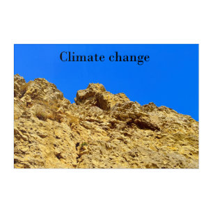 Climate Change look after the environment Acrylic Print