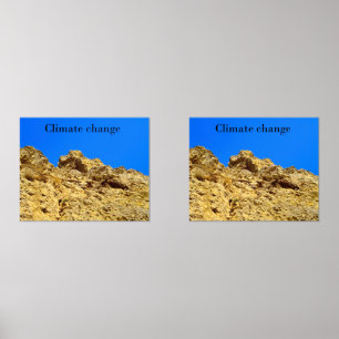 Climate Change look after the environment Wall Art Sets
