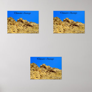 Climate Change look after the environment  Wall Art Sets