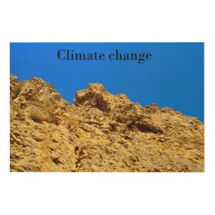 Climate Change look after the environment Wood Wall Art