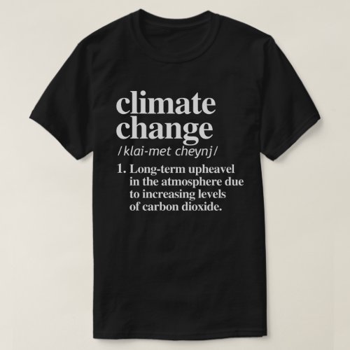 Climate Change T_Shirt