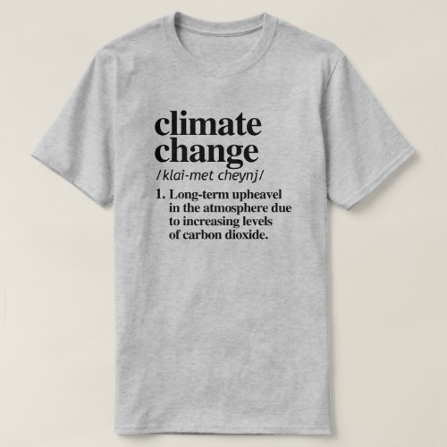 Climate Change T_Shirt