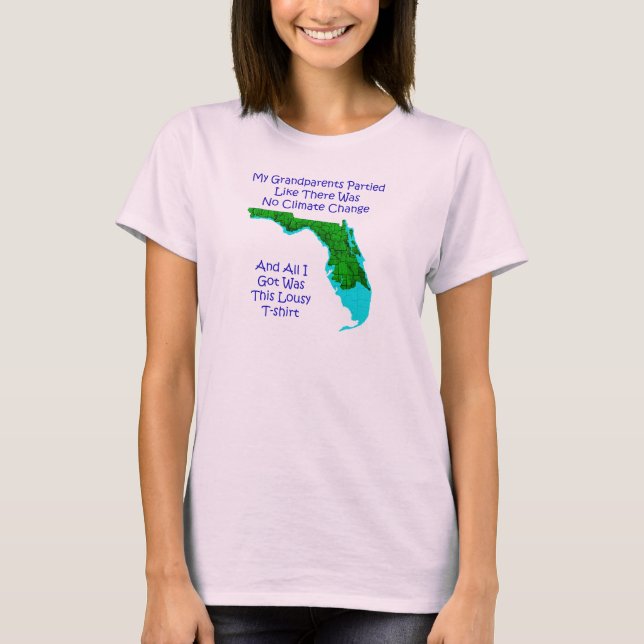 Climate Change - T-shirt, Women's Long Sleeve T-Shirt (Front)