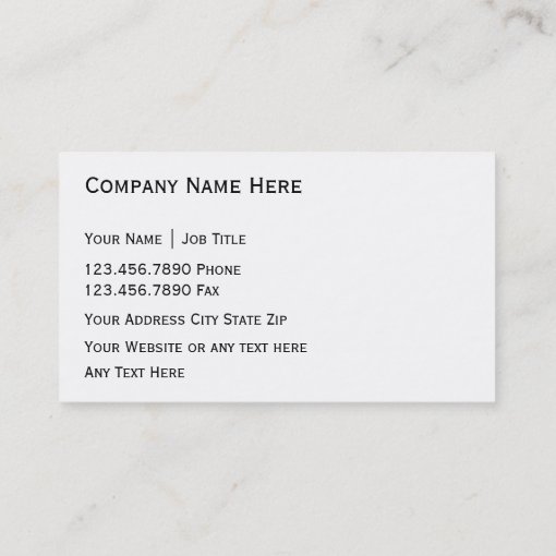 Climate Control Business Cards Zazzle