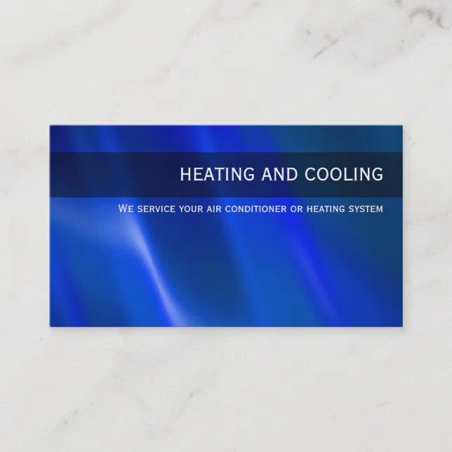 Climate Control Business Cards Zazzle