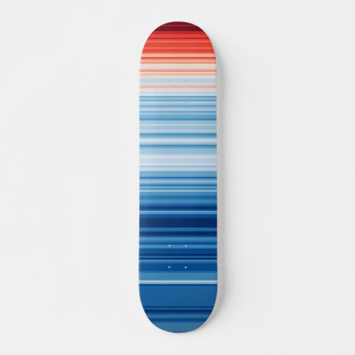 Climate Crisis Warming stripes Brille Skateboard