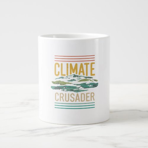 Climate Crusader  Giant Coffee Mug