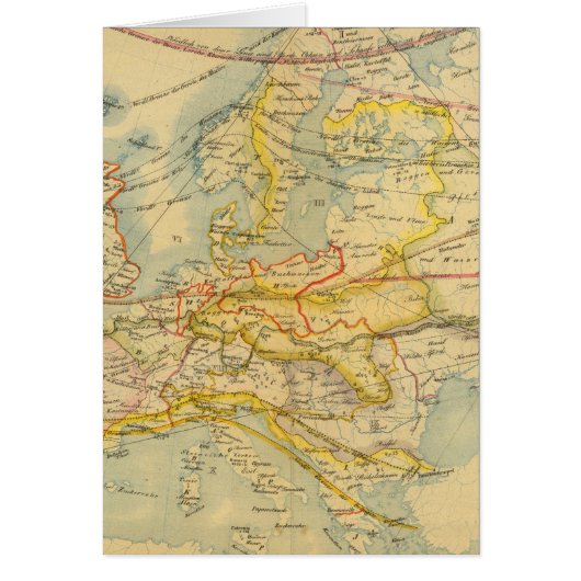 Climate of Europe Map Cards (Front)