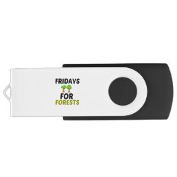 CLIMATE PROTECTION FRIDAYS  FOR FORESTS FLASH DRIVE