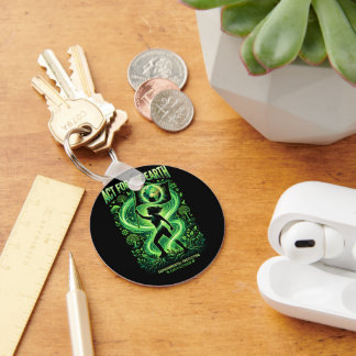 Climate Warrior Keychain