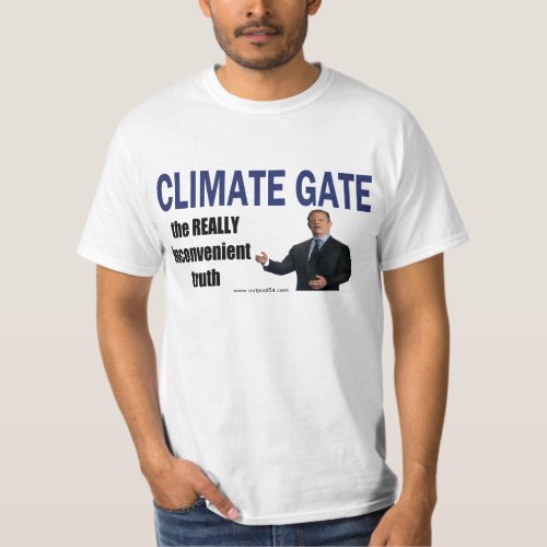 CLIMATEGATE Really Inconvenient Truth T_Shirt