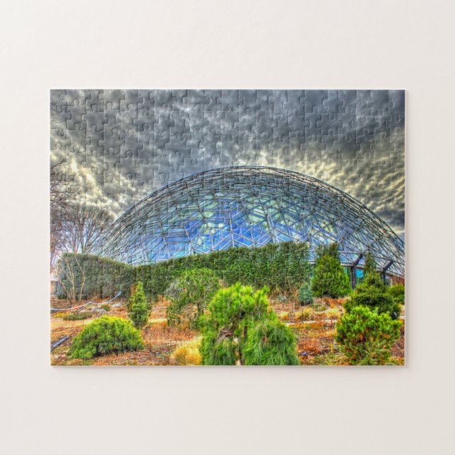 Climatron Botanical Garden Missouri. Jigsaw Puzzle (Horizontal)
