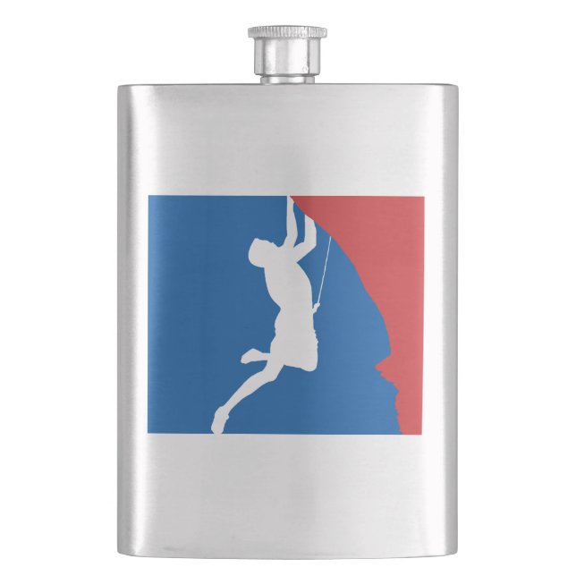 Climb (All Star) Hip Flask (Front)