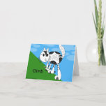 Climb! Cute Kitty Notecard at Zazzle