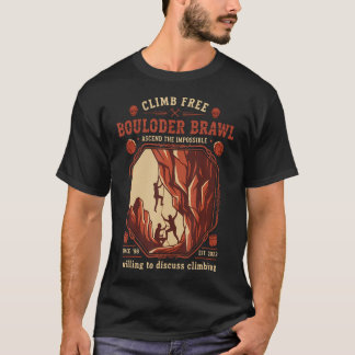Climb Free Boulder Brawl Ascend T-Shirt