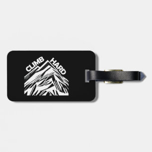 Climb Hard Mountaineering Luggage Tag