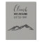 Climb Mountains Little One Nursery Canvas
