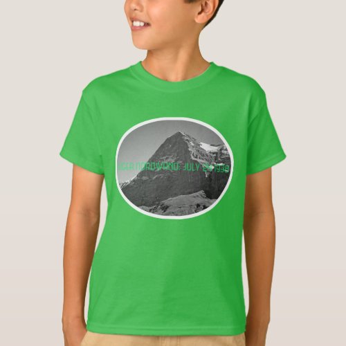 Climb North Face Eiger Mountain T_Shirt