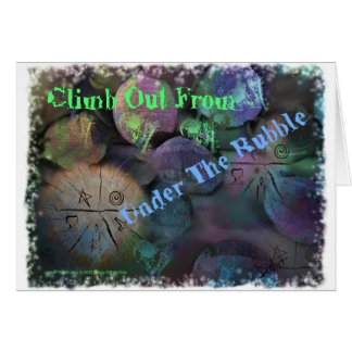 Climb out from Under the Rubble Cards
