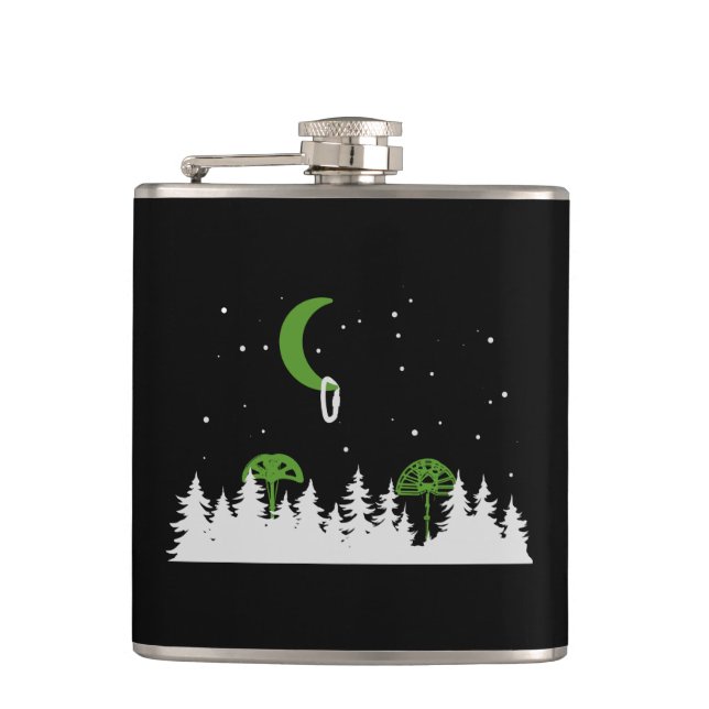 Climb Outside Camalot Cams Flask (Front)