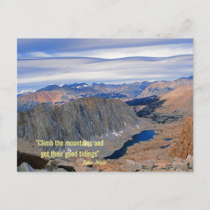 Climb the Mountains Postcard
