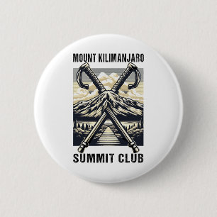Climbed Mount Kilimanjaro Summit Club Hike Tanzani Button