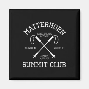 Climbed Problemhorn Summit Club Hike Switzerland I Magnet
