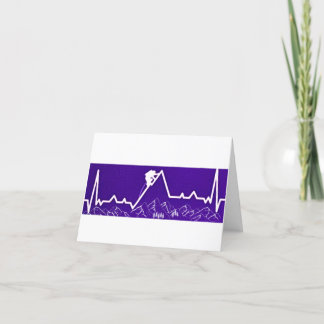 Climber At Heart Holiday Card