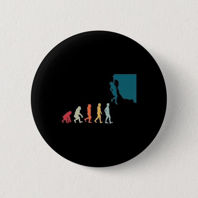 Climber Evolution Climbing  Button (Front)